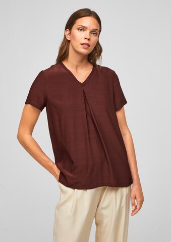 s.Oliver BLACK LABEL Blouse in Red