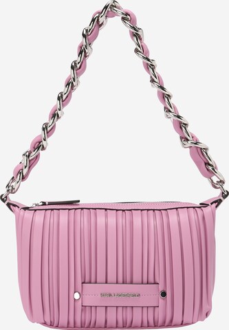 Karl Lagerfeld - Mala de ombro 'KUSHION' em rosa