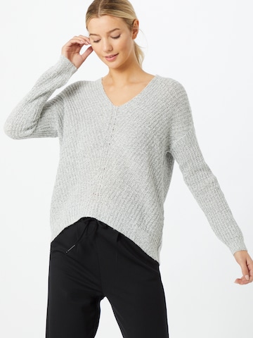 JDY Sweater 'New Megan' in Grey: front