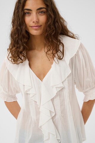 CULTURE Blouse 'Musso' in White