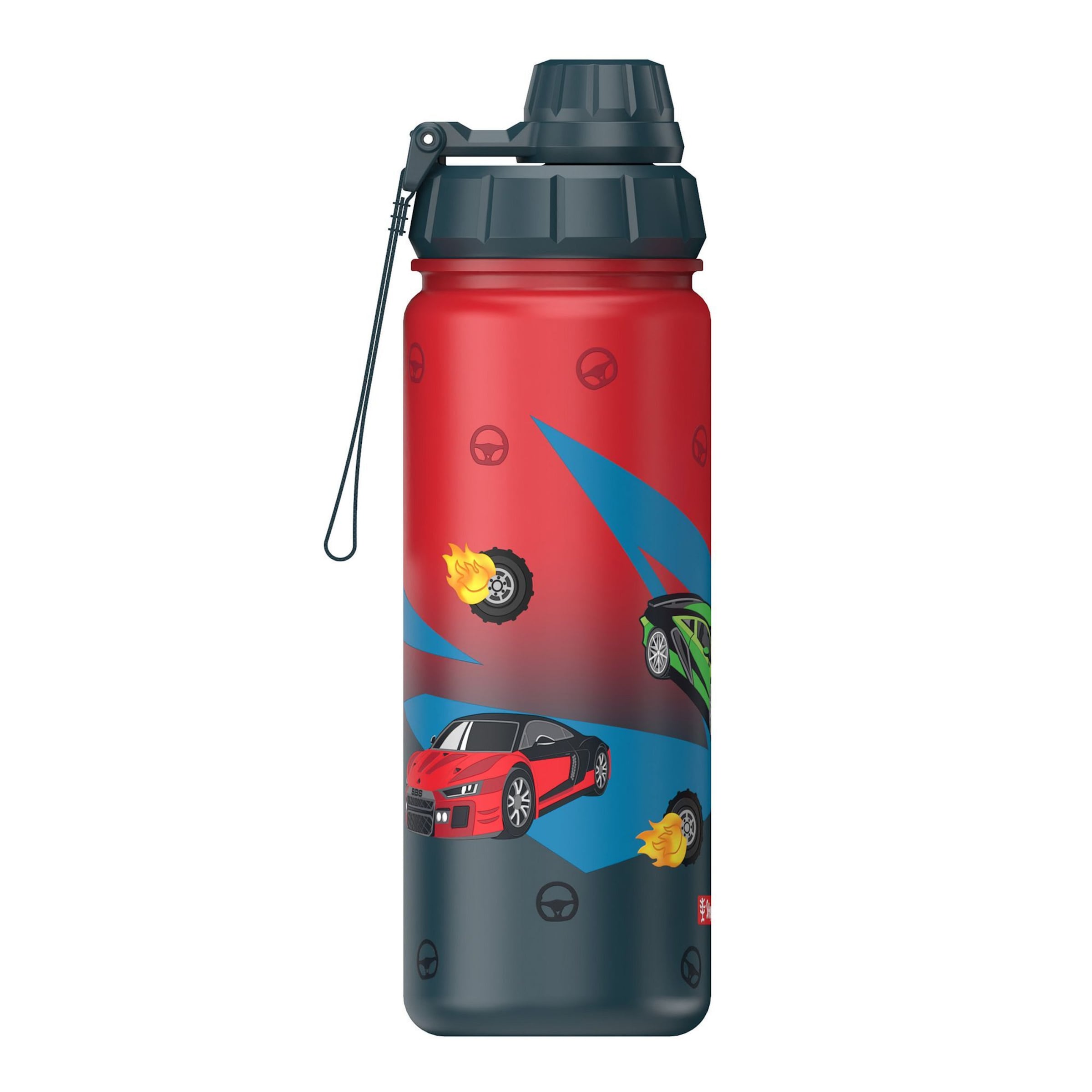 STEP BY STEP Drinking bottle in Red