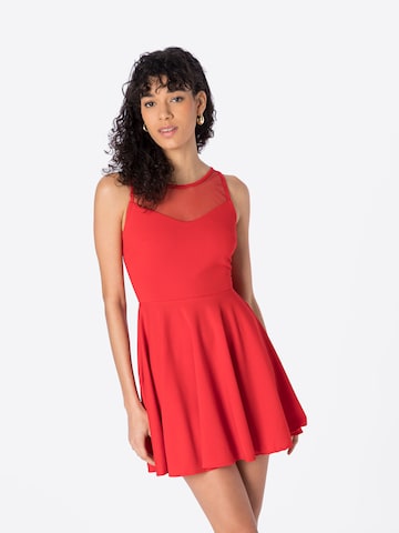 WAL G. - Vestido 'TANNI' em vermelho: frente