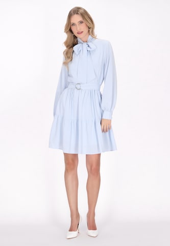 DreiMaster Klassik Shirt Dress 'Classic Look' in Blue
