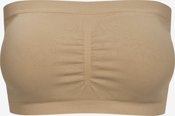 cfab (formerly creamy fabrics) BH 'Bandeau-BH' in Beige: Vorderseite