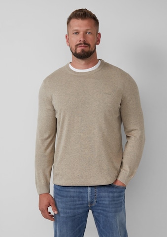 Pull-over s.Oliver en beige : devant