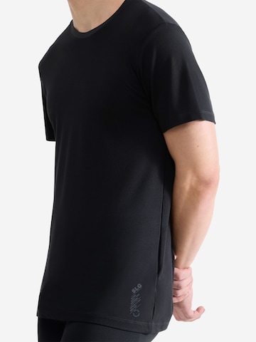 SLOGGI T-Shirt ' Base Soft ' in Schwarz