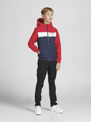 Jack & Jones Junior Přechodná bunda 'RUSH' – červená