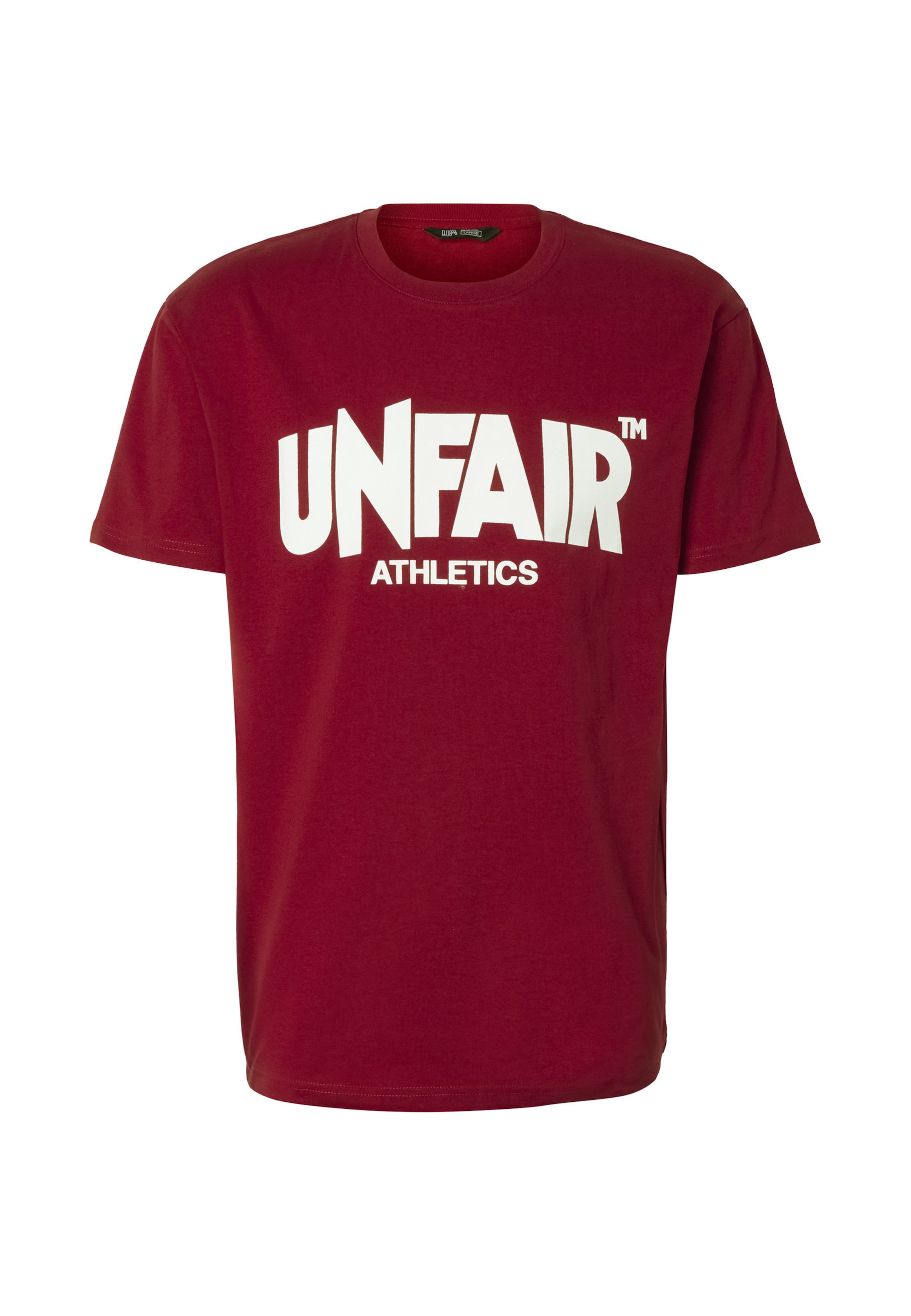 Unfair Athletics Shirt 'Classic' in Red: front