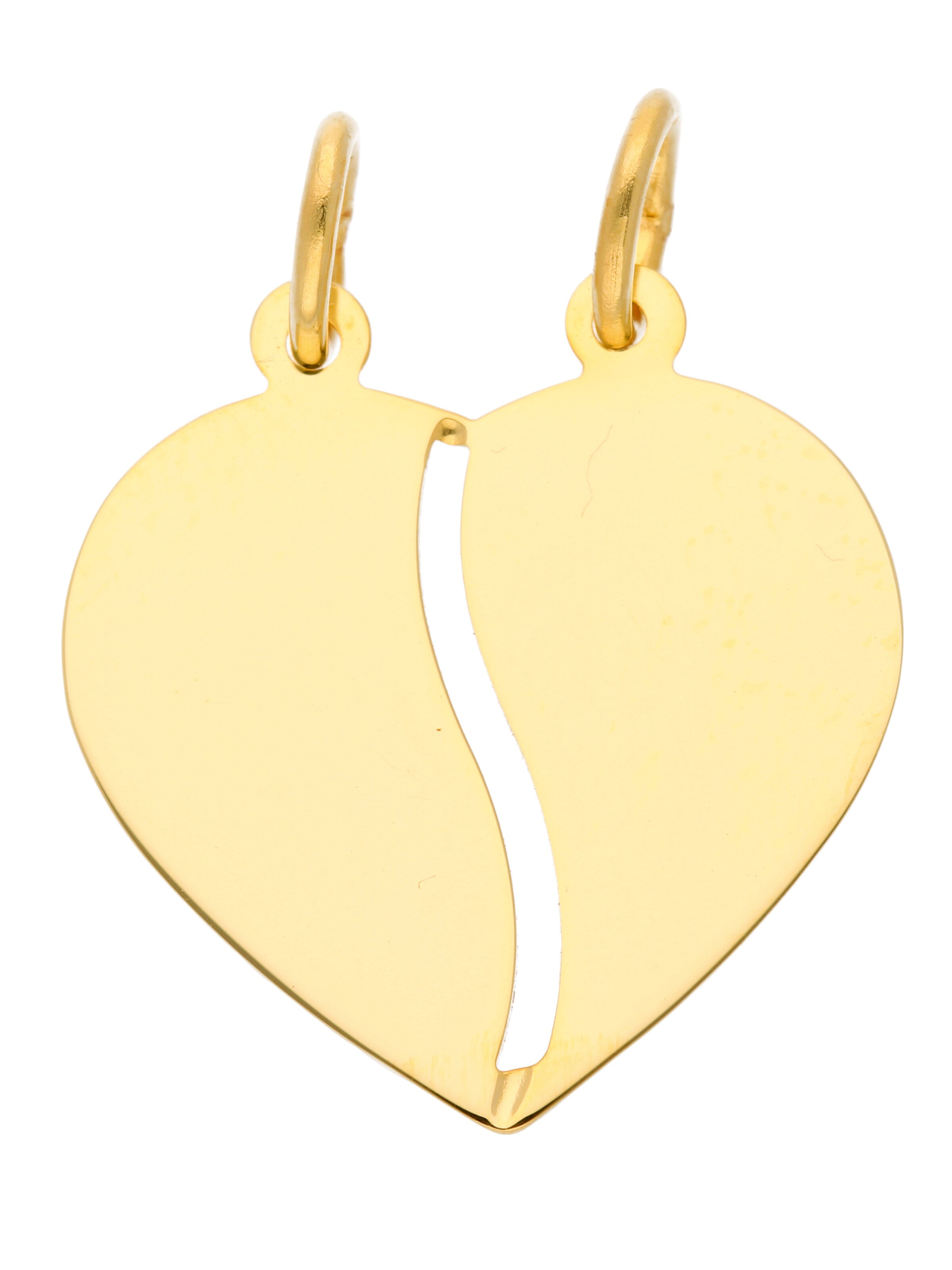 Adelia´s Pendant 'Partner' in Gold: front
