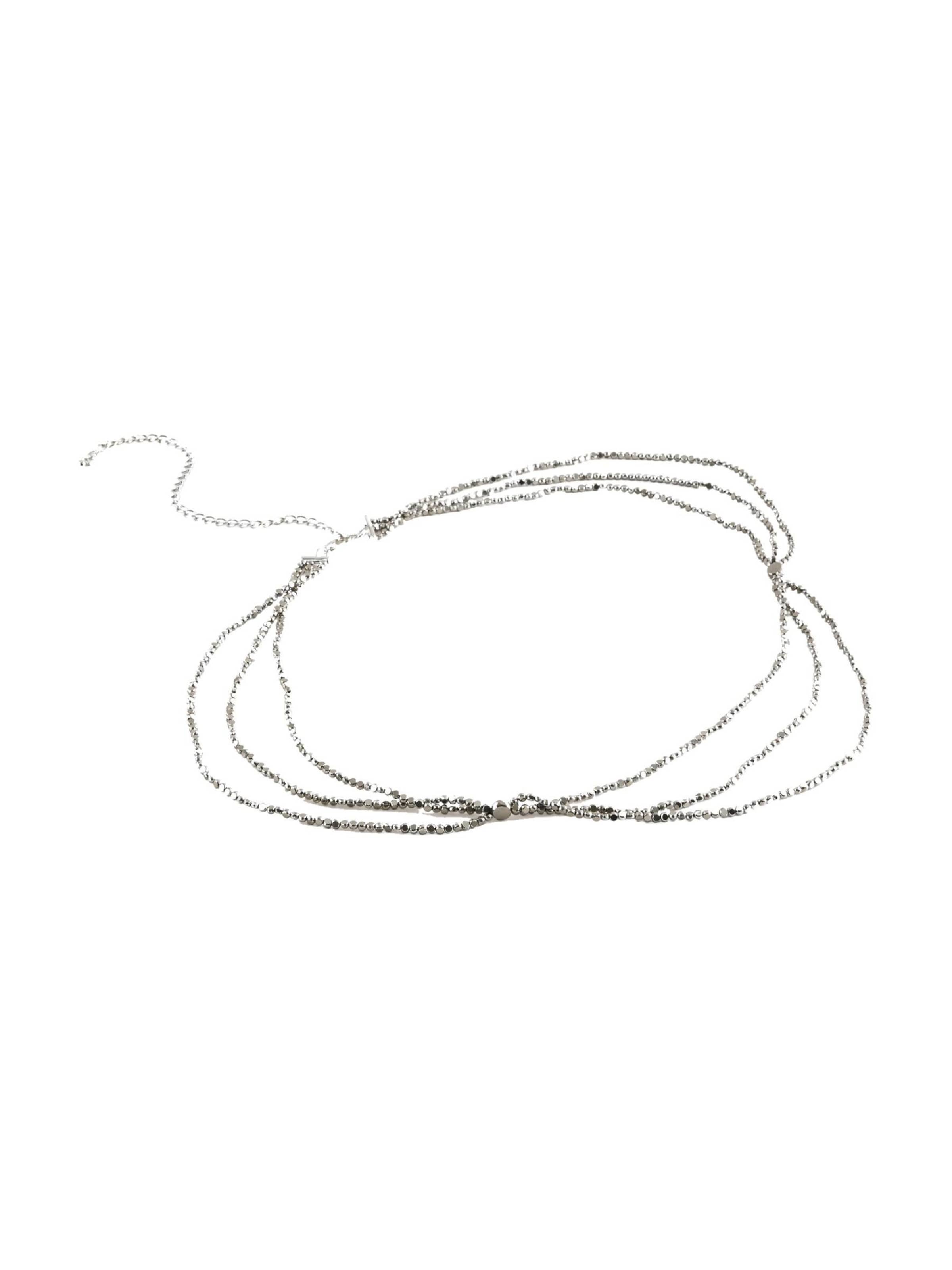 Ceinture Next en argent : devant