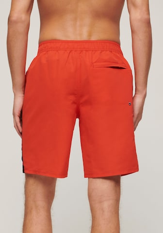 Superdry Zwemshorts in Oranje