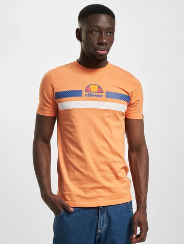 ELLESSE - Camisa 'Glisenta' em laranja: frente