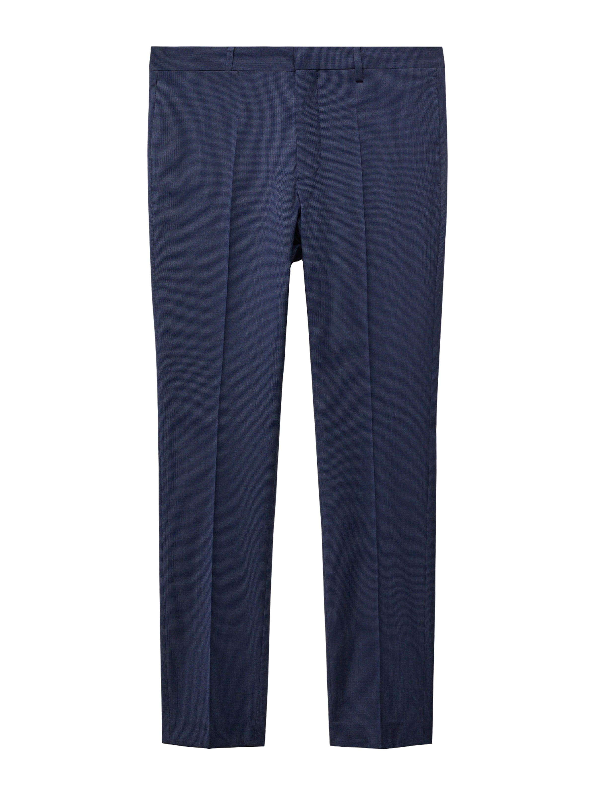 MANGO MAN Панталон с ръб 'PAULO' в синьо / нейви синьо, Преглед на продукта