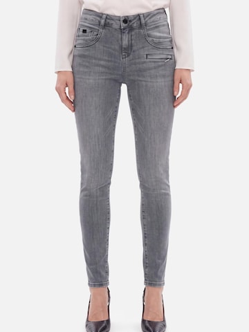M.O.D MIRACLE OF DENIM - Skinny Calças de ganga em cinzento