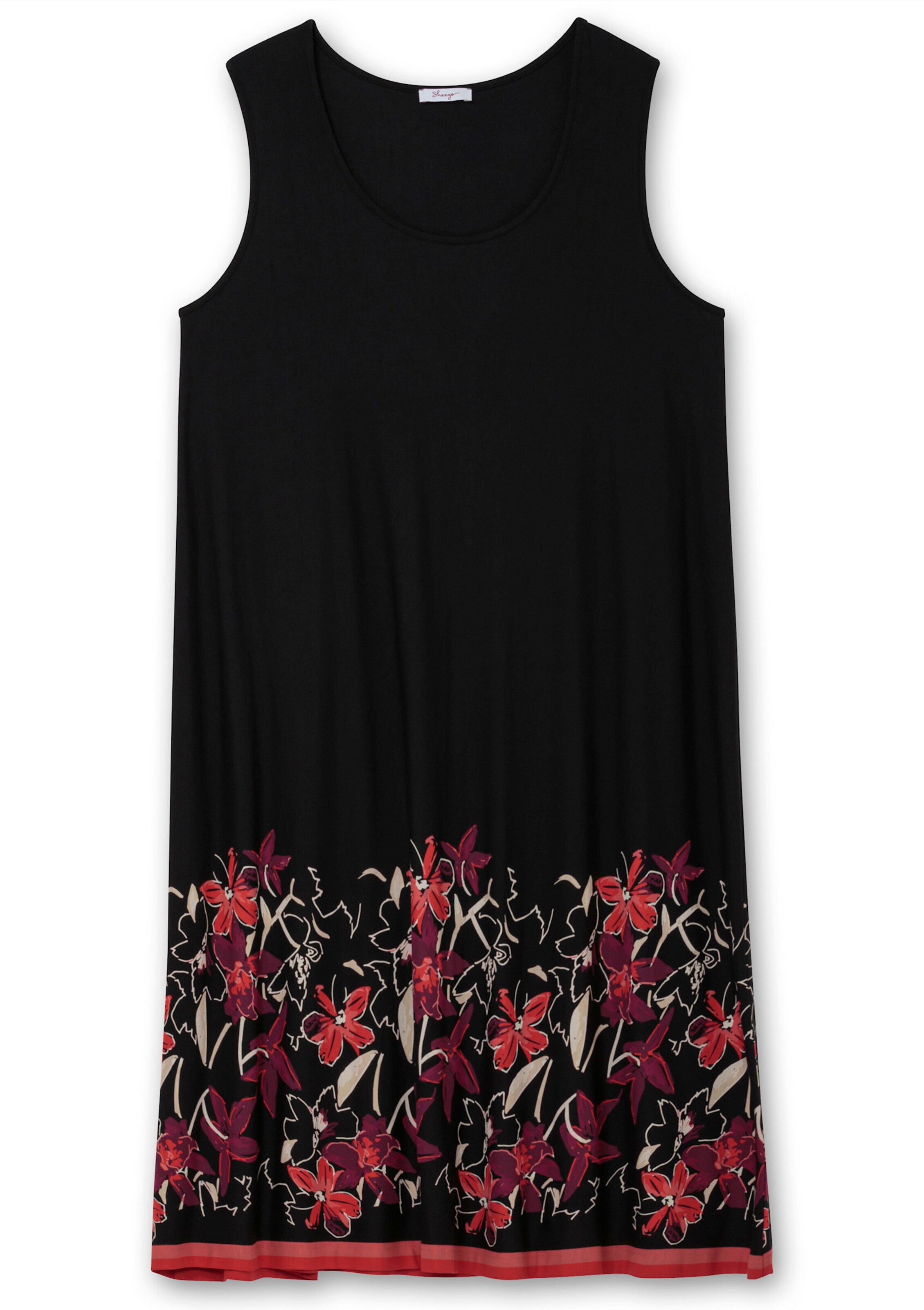 SHEEGO Φόρεμα σε μαύρο: μπροστά