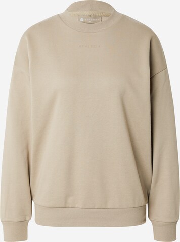 Athlecia Sport sweatshirt 'Naomi' i beige: framsida