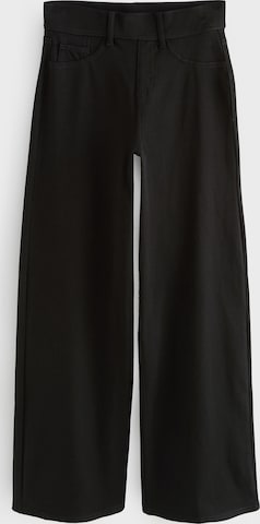 juoda Next Plačios klešnės Kelnės: priekis