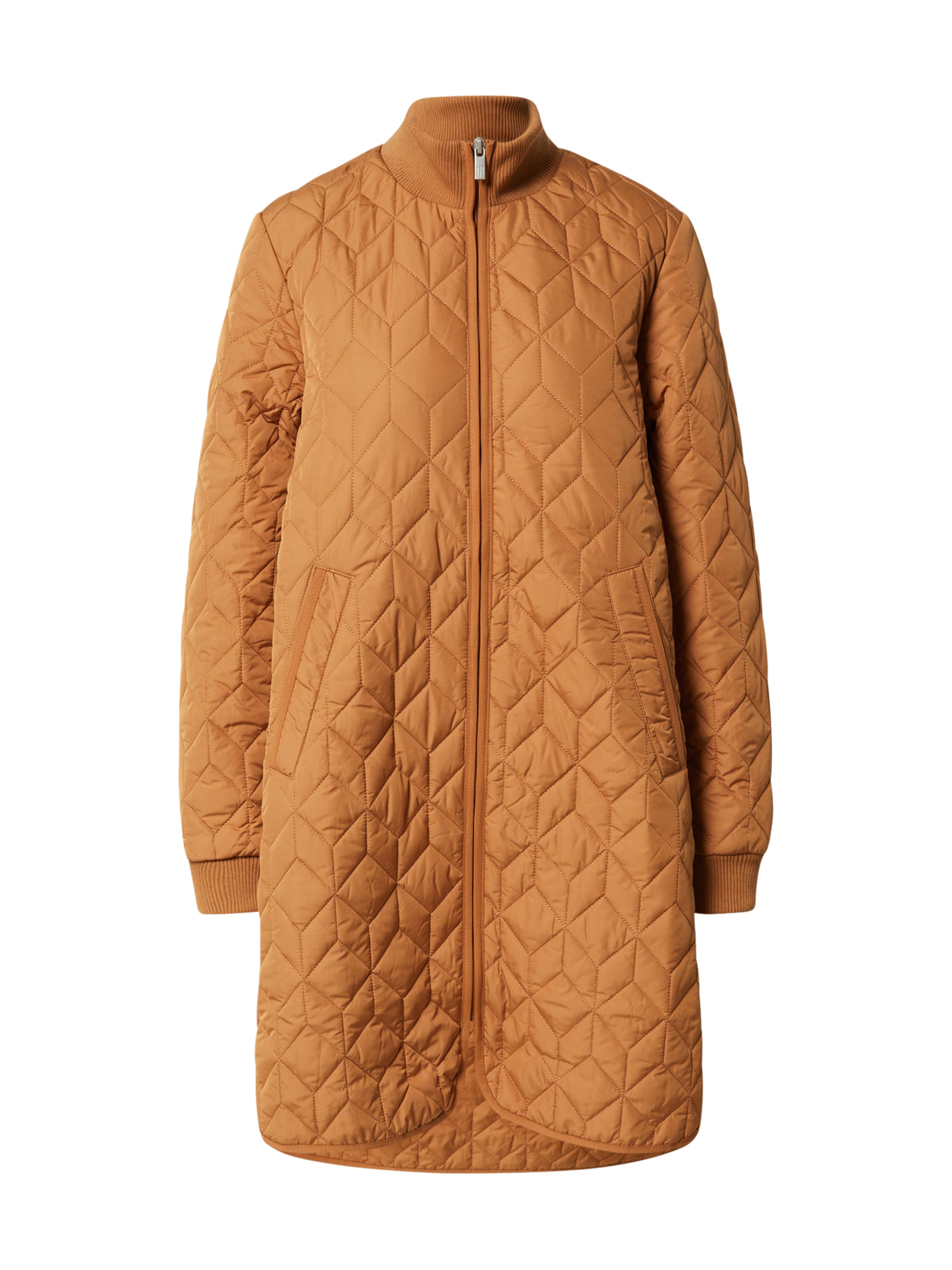 ILSE JACOBSEN Přechodná bunda – hnědá: přední strana