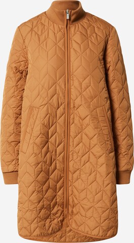 ILSE JACOBSEN Between-Seasons Coat in Brown: front