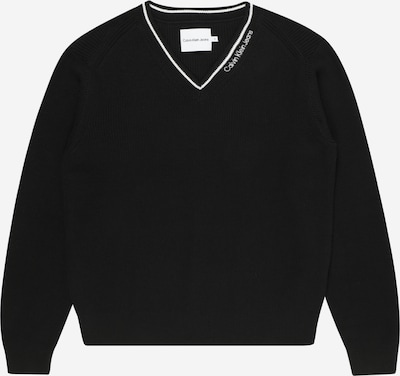 Megztinis 'Ceremony' iš Calvin Klein Jeans, spalva – juoda / balta, Prekių apžvalga