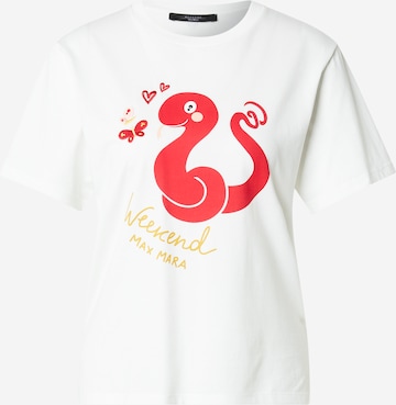 Weekend Max Mara Majica 'CABINA' | bela barva: sprednja stran