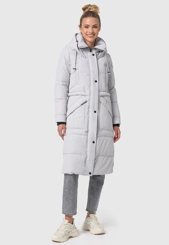 MARIKOO Χειμερινό παλτό 'Ayumii' σε γκρι: μπροστά