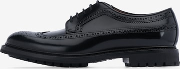 Chaussure à lacets ' Walton ' LOTTUSSE en noir : devant