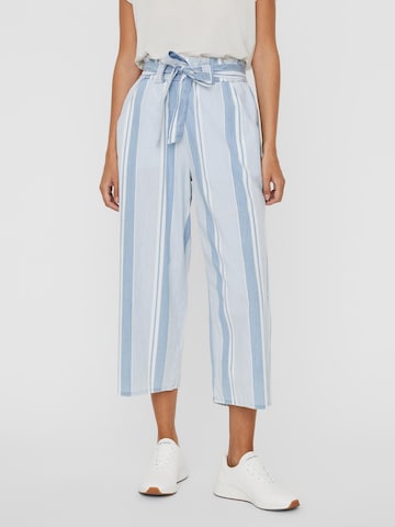 Loosefit Pantalon 'Akela' VERO MODA en bleu : devant