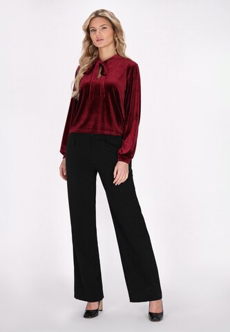 Camicia da donna di Usha in colori misti: frontale