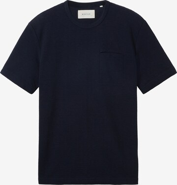 T-Shirt TOM TAILOR en bleu : devant