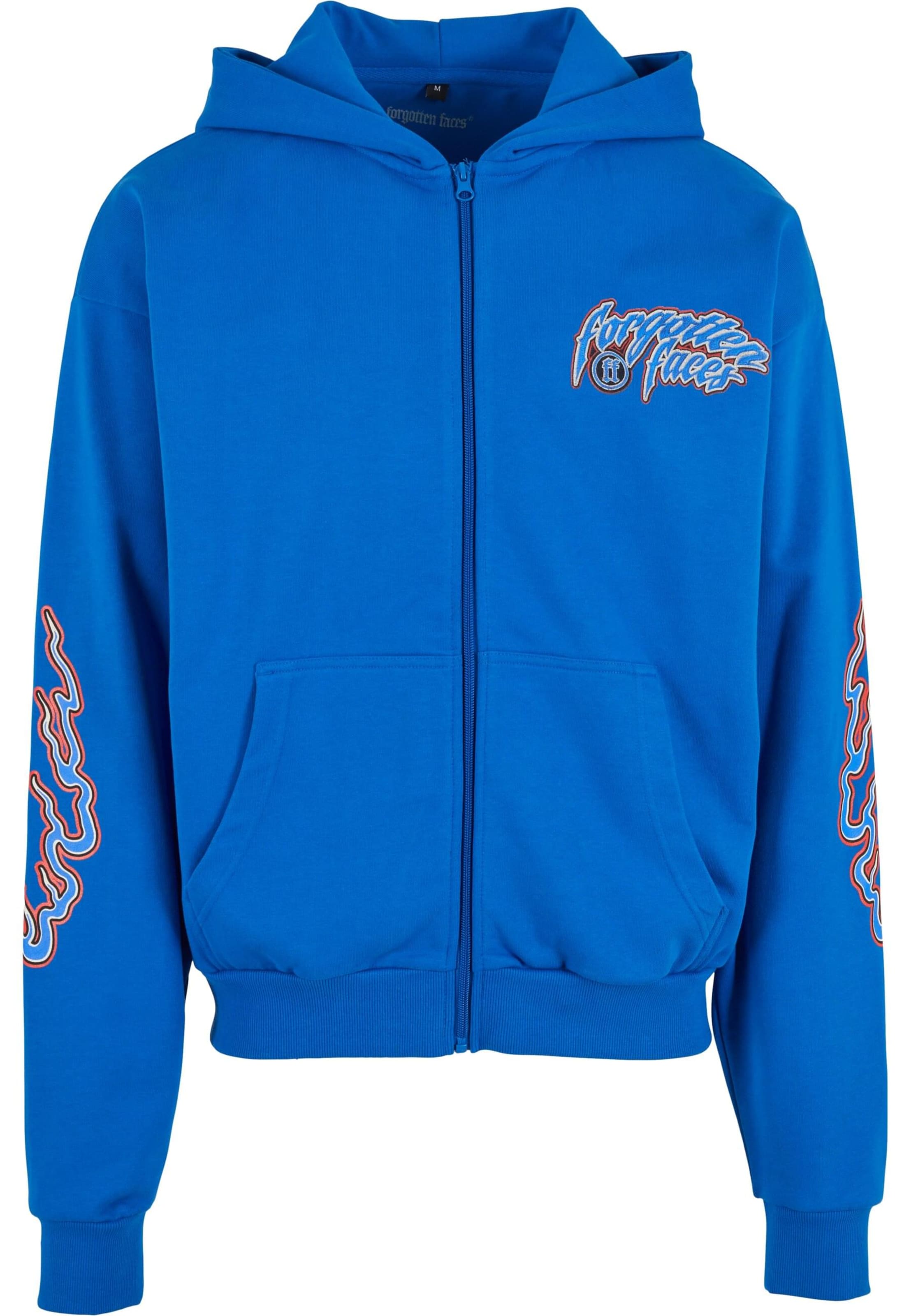 Giacca di felpa di Forgotten Faces in blu: frontale