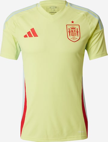 ADIDAS PERFORMANCE Αθλητική φανέλα 'Spanien 24 Away' σε κίτρινο: μπροστά