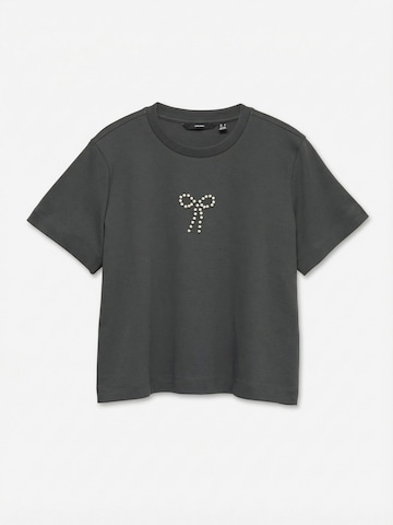 T-shirt 'SARA' VERO MODA en gris : devant