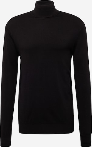 SCOTCH & SODA Sweater 'Essentials' in Black: front