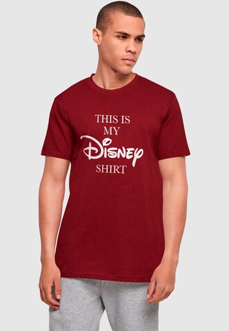 Maglietta 'Disney - My Shirt' di ABSOLUTE CULT in rosso: frontale