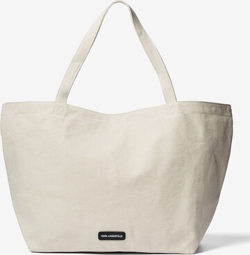 Shopper di Karl Lagerfeld in beige