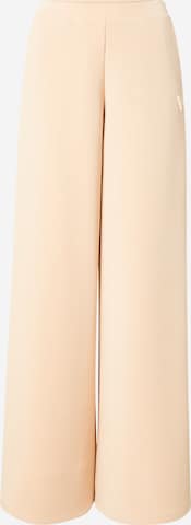 Wide leg Pantaloni 'OLYMPE' de la GUESS pe gri: față