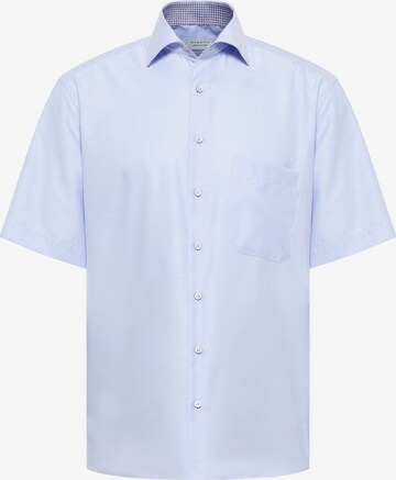 ETERNA Comfort fit Button Up Shirt in Blue: front