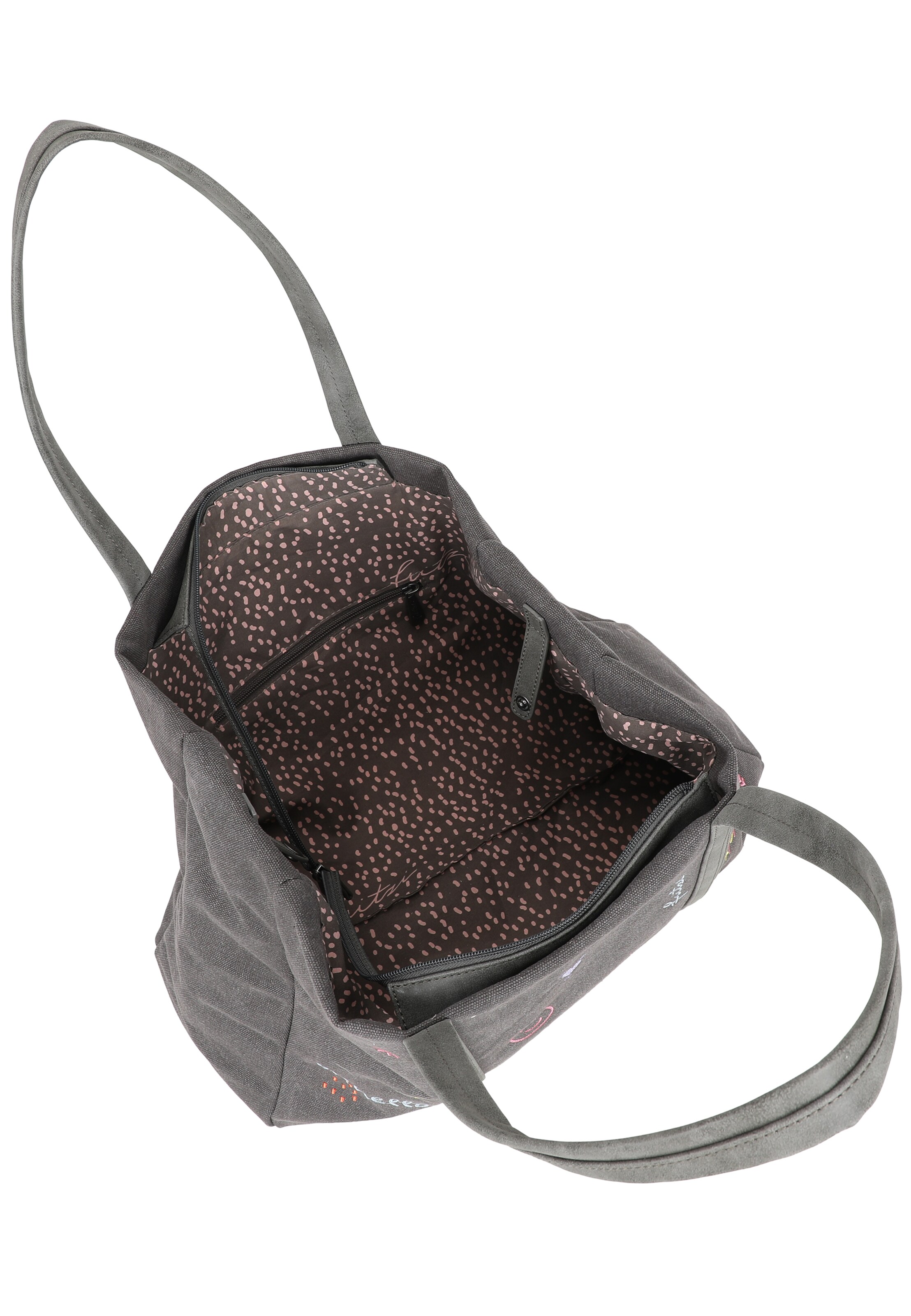 Fritzi aus Preußen Shopper 'Limited Embro Fun' in Grijs