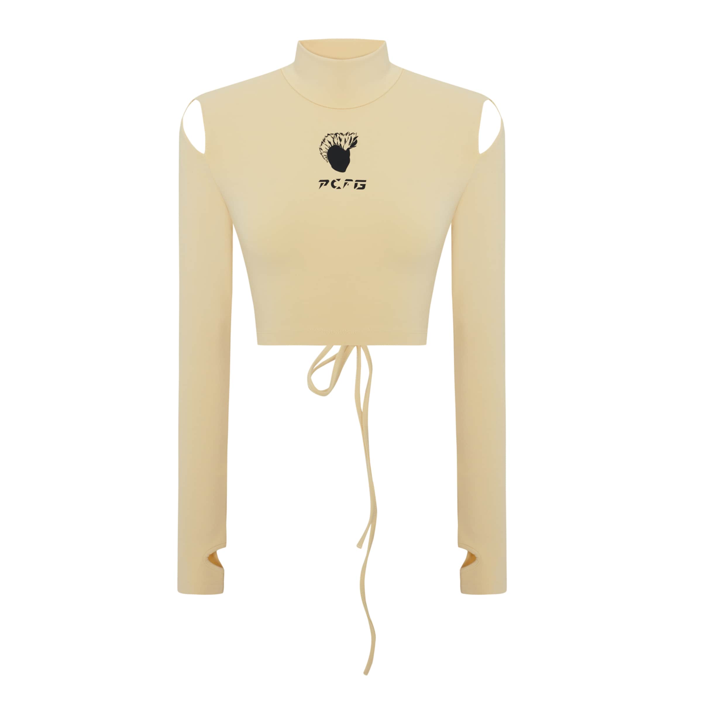 PCFG Shirt in Beige: Vorderseite