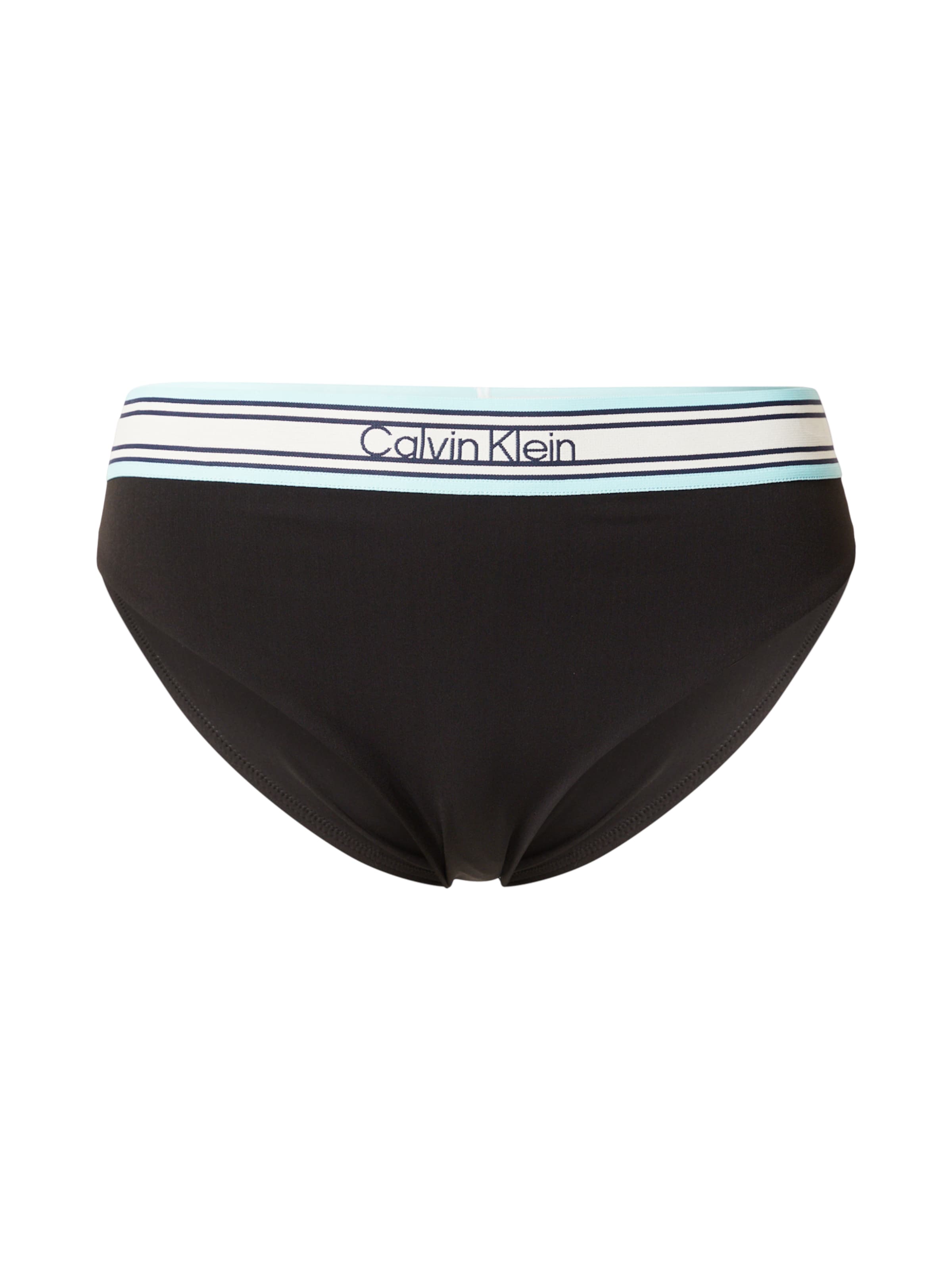 Calvin Klein Swimwear Низ бикини в Черный: спереди