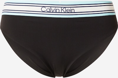 Calvin Klein Swimwear Bikinihousut värissä vaaleansininen / musta / valkoinen, Tuotenäkymä