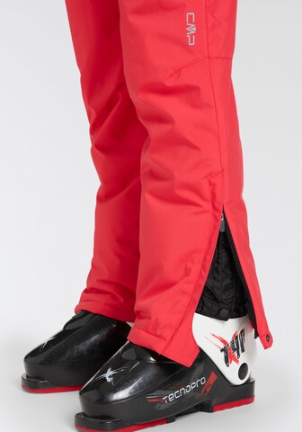 CMP Regular Skihose in Rot