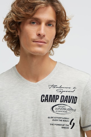 CAMP DAVID Shirt in Weiß