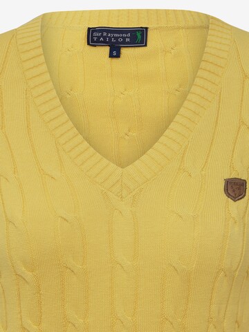 Sir Raymond Tailor Pullover 'Frenze' in Gelb