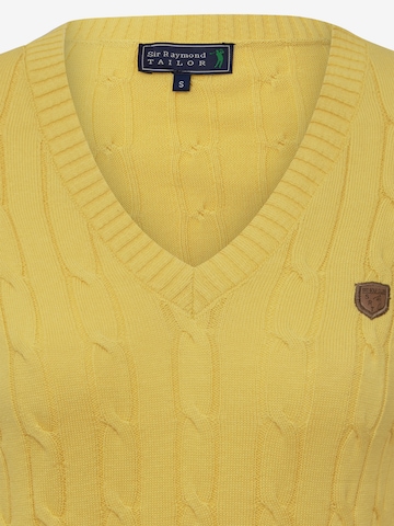 Sir Raymond Tailor Sweater 'Frenze' in Yellow