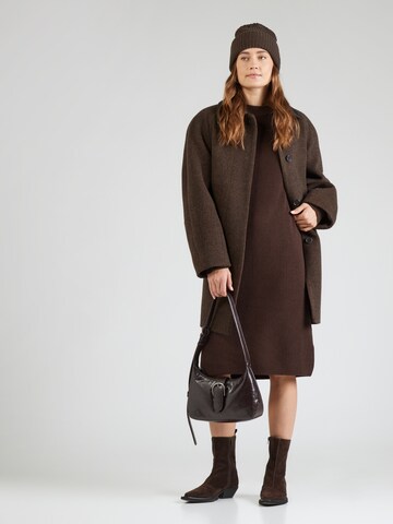 s.Oliver Knitted dress in Brown