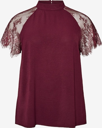 Zizzi Blouse 'MGUDRUN' in Red: front