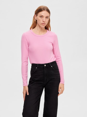 SELECTED FEMME Shirt 'DIANNA' in Pink: front