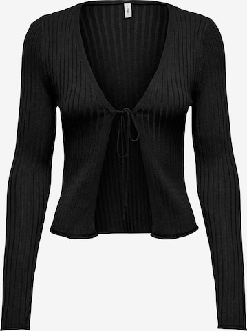 ONLY Strickjacke 'Mila' in Schwarz: Vorderseite